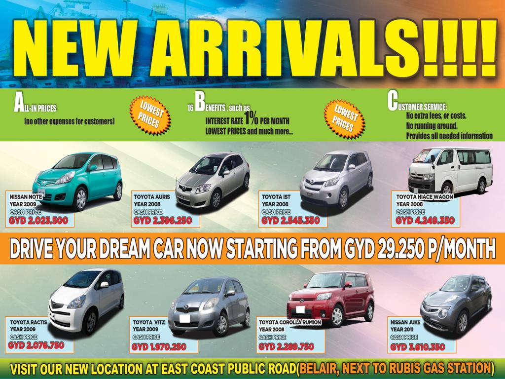 Yokohama Trading Foreign used car dealer Guyana